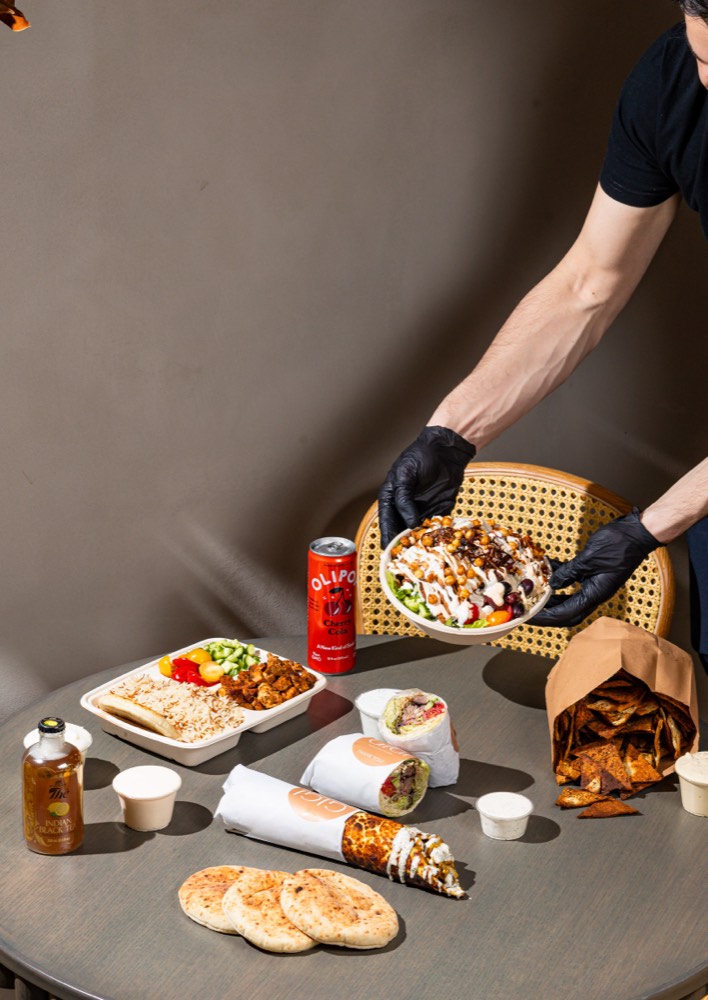 Mediterranean restaurant photography case study for Gigi in Pelham NY