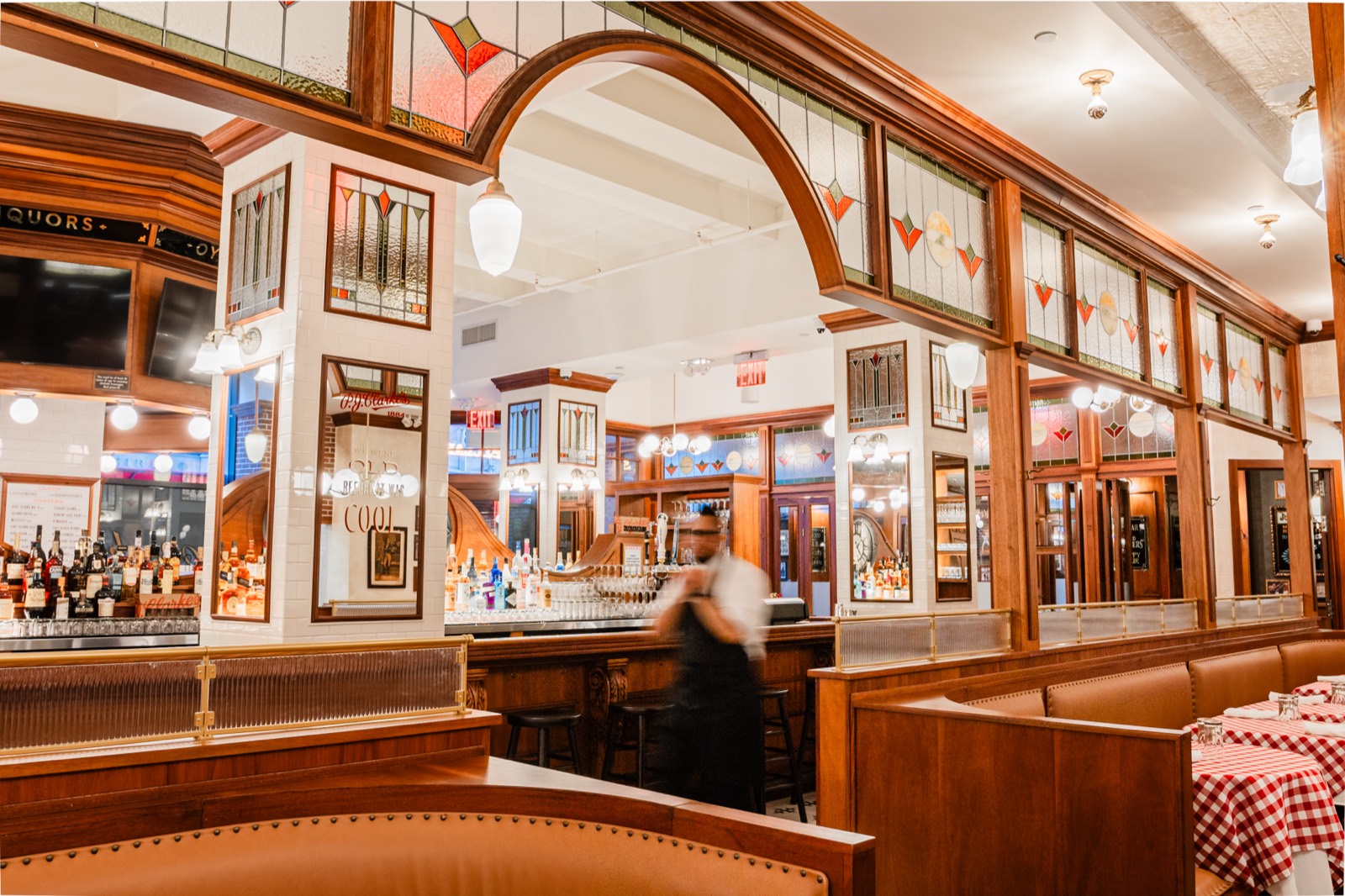 PJ Clarke's interior photography in New York City by Foreign Kollective
