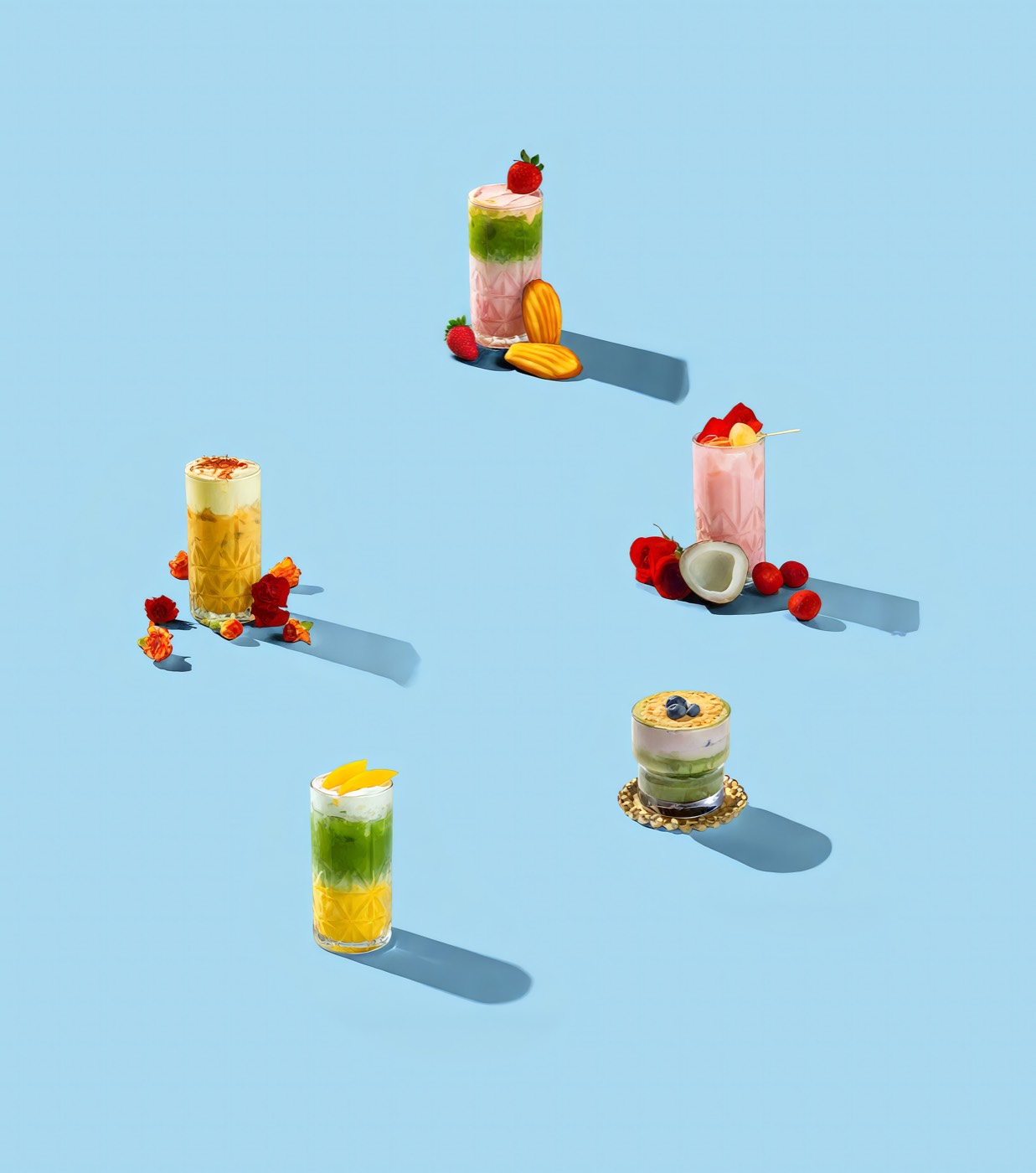 Indico Coffee drinks photography by Foreign Kollective in New York City
