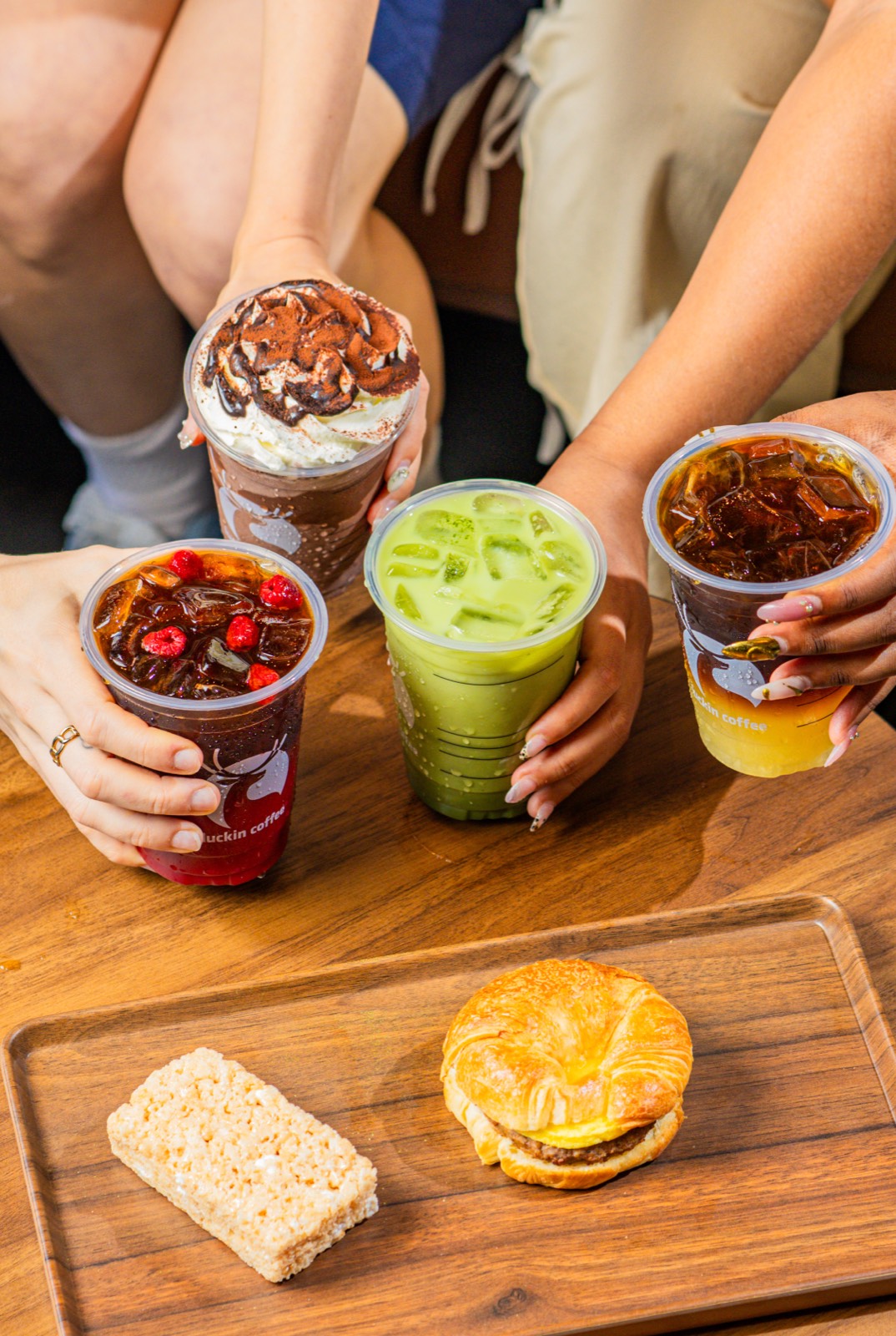 Luckin Coffee drinks photography by Foreign Kollective in New York City