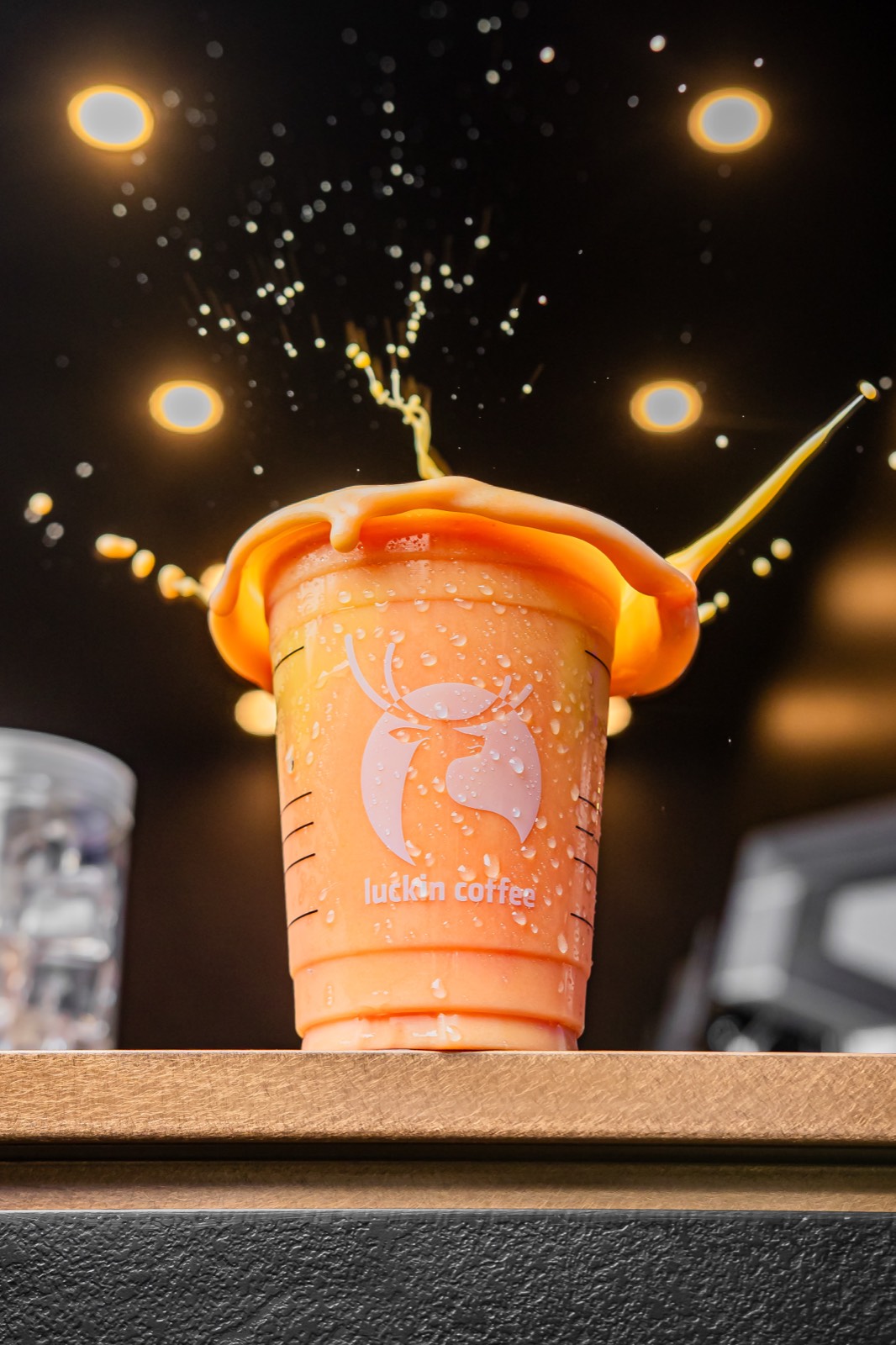 Luckin Coffee drinks photography by Foreign Kollective in New York City
